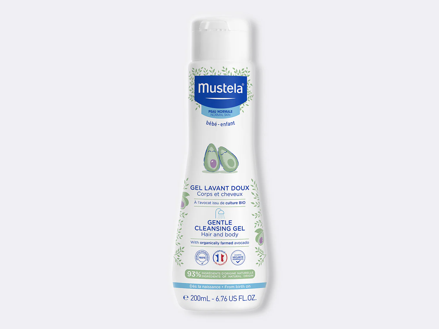 Gel Lavant doux à l'avocat Bio - Image 3